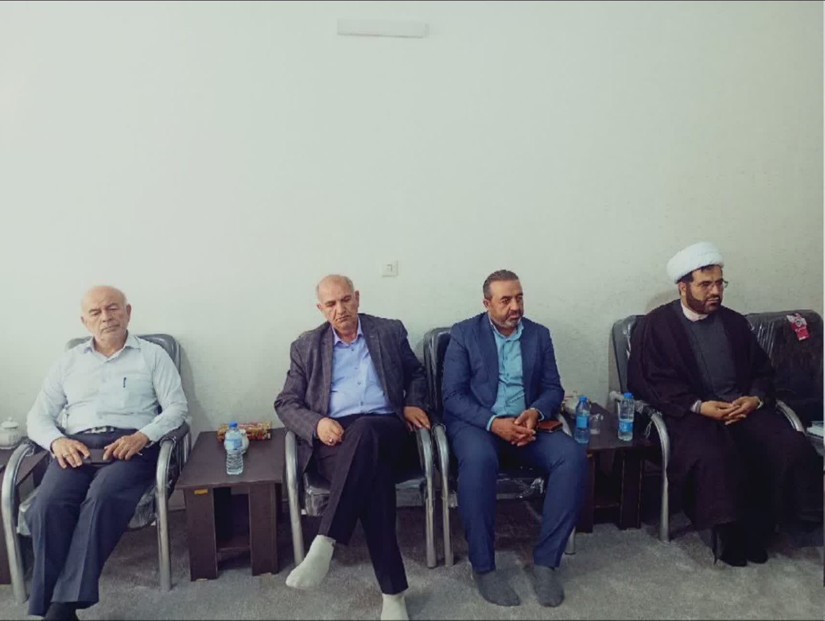 دیدار رئیس دادگستری و قضات با امام جمعه جدید مهدیشهر + عکس