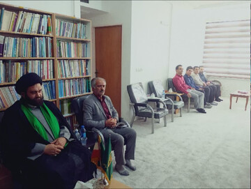 دیدار رئیس دادگستری و قضات با امام جمعه جدید مهدی‌شهر + عکس