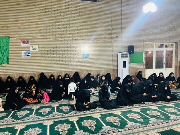 تصاویر/ مراسم سوگواری وفات حضرت معصومه(س) در مدرسه علمیه الزهرا(س) رمشک