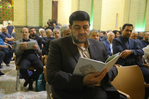 تصاویر / مراسم ترحیم همسر آیت الله العظمی سیستانی در تهران