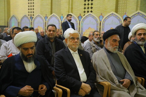 تصاویر / مراسم ترحیم همسر آیت الله العظمی سیستانی در تهران