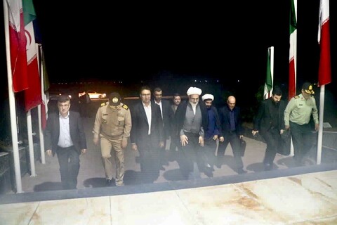 تصاویر/ ورود رئیس سازمان قضایی نیروهای مسلح کل کشور به بندرعباس مرکز استان هرمزگان