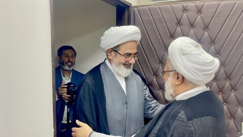 حوزه/ دیدار رئیس سازمان قضایی نیروهای مسلح کل کشور با نماینده ولی فقیه در استان هرمزگان