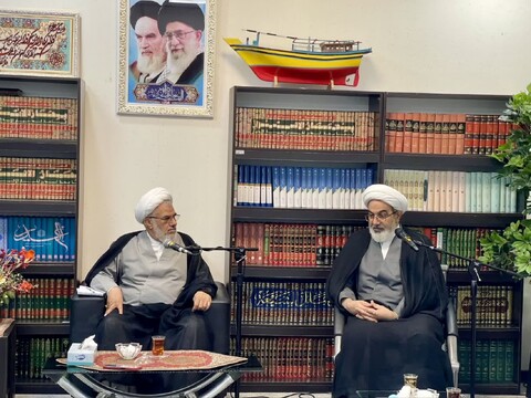 حوزه/ دیدار رئیس سازمان قضایی نیروهای مسلح کل کشور با نماینده ولی فقیه در استان هرمزگان