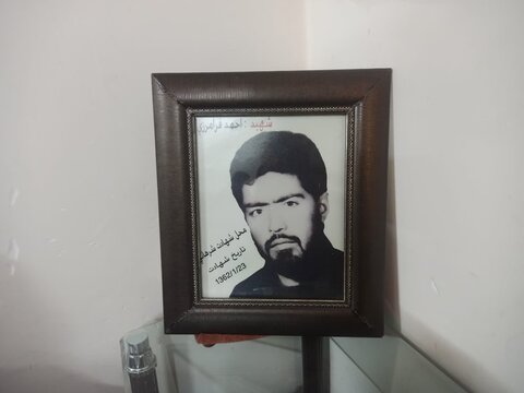 تصاویر/دیدار با خانواده شهید فرامرزی توسط طلاب مدرسه علمیه حضرت زهرا سنجان