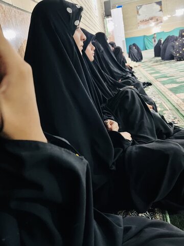 مراسم وفات حضرت فاطمه معصومه (س) در مدرسه علمیه الزهرا(س)رمشک