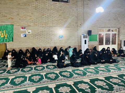 مراسم وفات حضرت فاطمه معصومه (س) در مدرسه علمیه الزهرا(س)رمشک