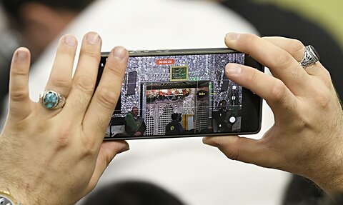 تصاویر/ آیین غبارروبی مضجع حضرت عبدالعظیم(ع)