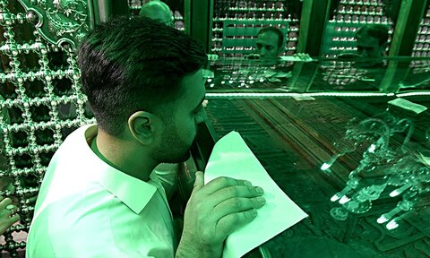 تصاویر/ آیین غبارروبی مضجع حضرت عبدالعظیم(ع)