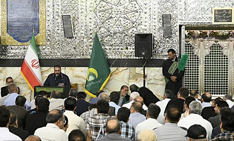 تصاویر/ آیین غبارروبی مضجع حضرت عبدالعظیم(ع)