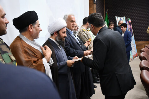 تصاویر/ آیین تجلیل از رزمندگان و پیشکسوتان شهرستان خوی