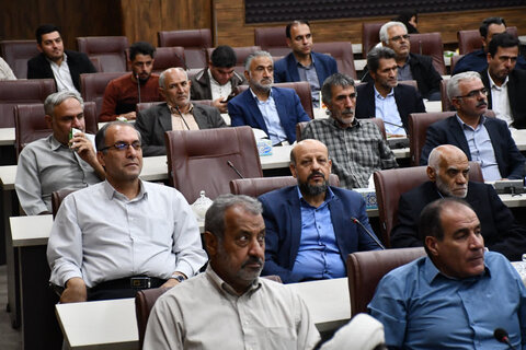 تصاویر/ آیین تجلیل از رزمندگان و پیشکسوتان شهرستان خوی