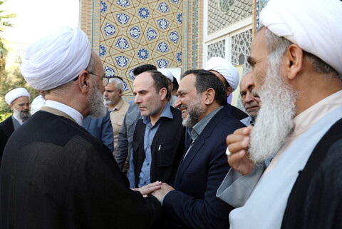 تصاویر/ حواشی رونمایی از سایت حوزه و روحانیت خبرگزاری تسنیم