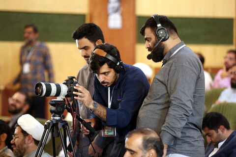 تصاویر/ حواشی رونمایی از سایت حوزه و روحانیت خبرگزاری تسنیم