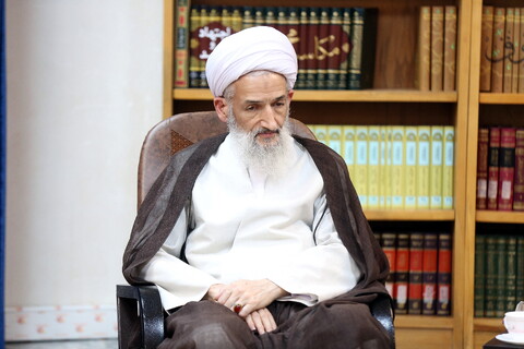 دیدار امام جمعه و نماینده ولی فقیه در استان مازندران با آیت الله اعرافی