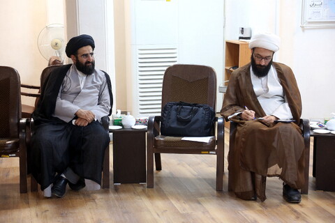 دیدار امام جمعه و نماینده ولی فقیه در استان مازندران با آیت الله اعرافی