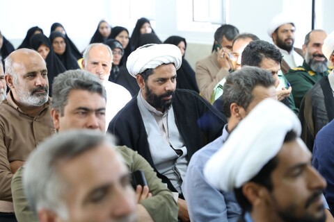 تصاویر/ آیین تکریم و معارفه مدیر مدرسه علمیه حضرت مهدی (عج) شهرستان بهاباد انجام شد