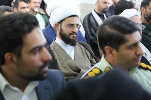 تصاویر/ آیین تکریم و معارفه مدیر مدرسه علمیه حضرت مهدی (عج) شهرستان بهاباد انجام شد