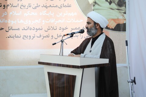 تصاویر/ آیین تکریم و معارفه مدیر مدرسه علمیه حضرت مهدی (عج) شهرستان بهاباد انجام شد