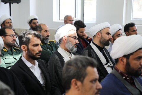 تصاویر/ آیین تکریم و معارفه مدیر مدرسه علمیه حضرت مهدی (عج) شهرستان بهاباد انجام شد