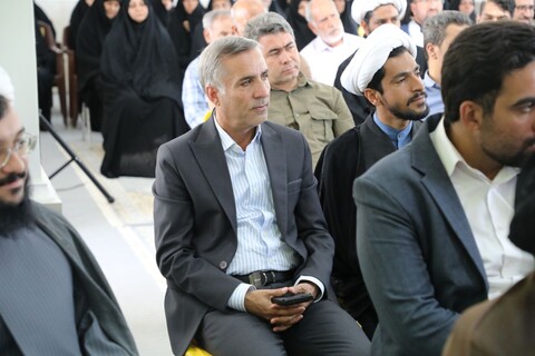 تصاویر/ آیین تکریم و معارفه مدیر مدرسه علمیه حضرت مهدی (عج) شهرستان بهاباد انجام شد