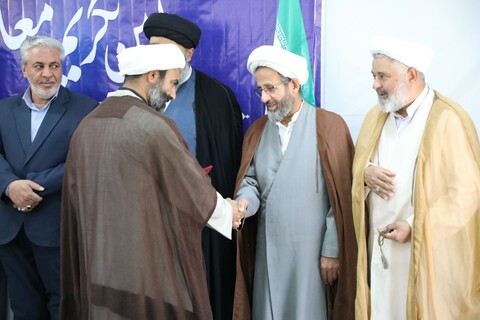 تصاویر/ آیین تکریم و معارفه مدیر مدرسه علمیه حضرت مهدی (عج) شهرستان بهاباد انجام شد