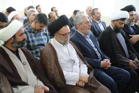 تصاویر/ آیین تکریم و معارفه مدیر مدرسه علمیه حضرت مهدی (عج) شهرستان بهاباد انجام شد