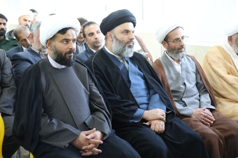 تصاویر/ آیین تکریم و معارفه مدیر مدرسه علمیه حضرت مهدی (عج) شهرستان بهاباد انجام شد