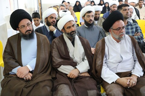 تصاویر/ آیین تکریم و معارفه مدیر مدرسه علمیه حضرت مهدی (عج) شهرستان بهاباد انجام شد