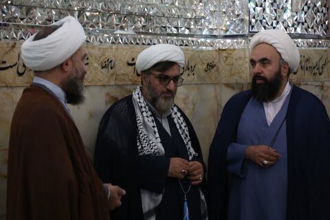 تصاویر/ آیین تکریم و غبارروبی از مزار شهدا و امامزاده جعفر