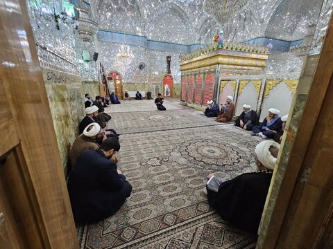 تصاویر/ آیین تکریم و غبارروبی از مزار شهدا و امامزاده جعفر