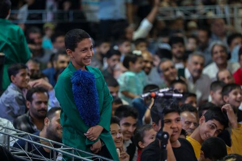 تصاویر/ برگزاری اجتماع کودکان قرآنی با عنوان بابای جان در یزد