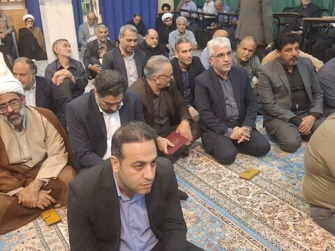 تصاویر/مراسم ترحیم ابوالزوجه نماینده ولی فقیه درکاشان مرحوم حجت الاسلام والمسلمین کشمیری