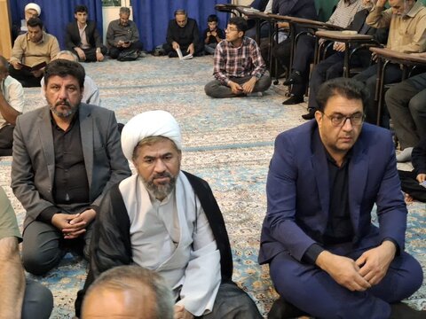 تصاویر/مراسم ترحیم ابوالزوجه نماینده ولی فقیه درکاشان مرحوم حجت الاسلام والمسلمین کشمیری