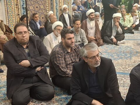 تصاویر/مراسم ترحیم ابوالزوجه نماینده ولی فقیه درکاشان مرحوم حجت الاسلام والمسلمین کشمیری