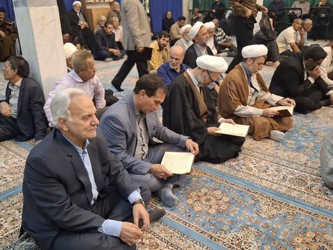 تصاویر/مراسم ترحیم ابوالزوجه نماینده ولی فقیه درکاشان مرحوم حجت الاسلام والمسلمین کشمیری