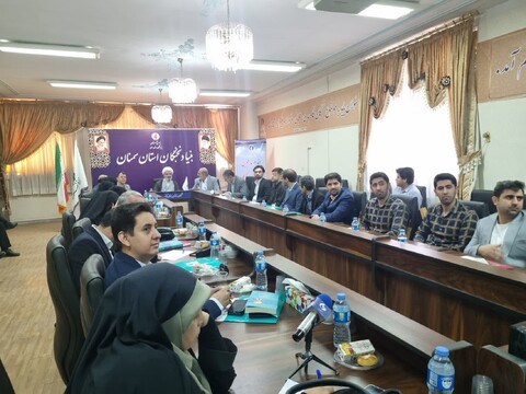 تصاویر/ مراسم گرامیداشت روز ملی نخبگان در سمنان