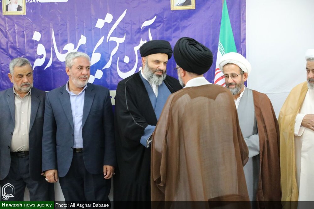 تصاویر/ آیین تکریم و معارفه مدیر مدرسه علمیه حضرت مهدی (عج) شهرستان بهاباد