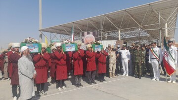 پیکر ۴۴ شهید تازه تفحص شده وارد کشور شد