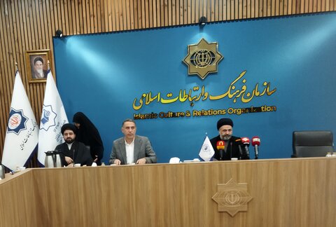 تصاویر/ نشست خبری همایش بین‌المللی تبلیغ نوین