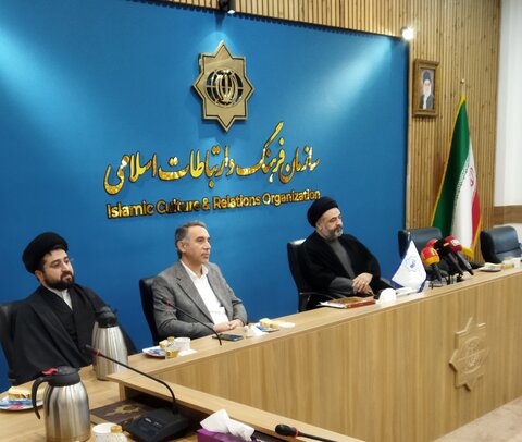 تصاویر/ نشست خبری همایش بین‌المللی تبلیغ نوین