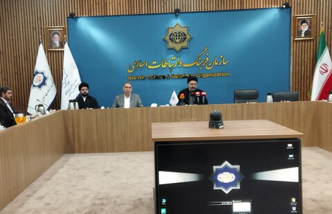 تصاویر/ نشست خبری همایش بین‌المللی تبلیغ نوین