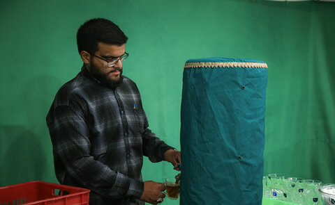 تصاویر/  مراسم هفتگی هیئت ضدصهیونیستی انصار ولایت دارالعباده یزد