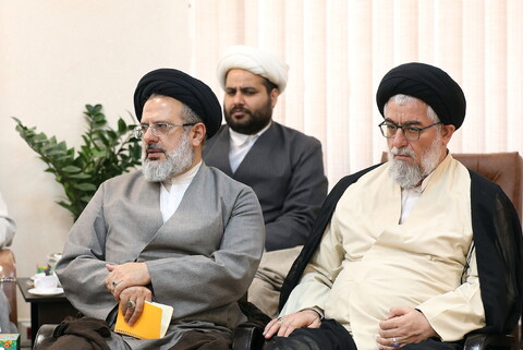 تصاویر/ جلسه شورای معاونین مرکز مدیریت حوزه‌های علمیه
