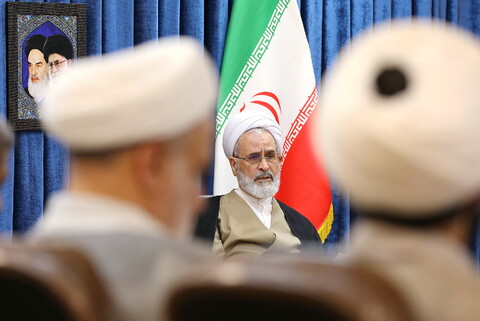 تصاویر/ جلسه شورای معاونین مرکز مدیریت حوزه‌های علمیه