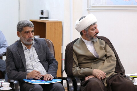 تصاویر/ جلسه شورای معاونین مرکز مدیریت حوزه‌های علمیه
