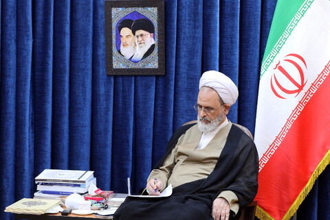 تصاویر/ جلسه شورای معاونین مرکز مدیریت حوزه‌های علمیه