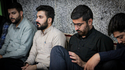 تصاویر/درس اخلاق حجت الاسلام والمسلمین سید سعید بطحائیان قایم مقام مدیر حوزه علمیه استان همدان