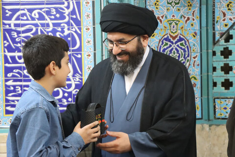 تصاویر |حضور نماینده ولی فقیه در استان زنجان در جمع اولیای و دانش آموزان مدارس امین زنجان