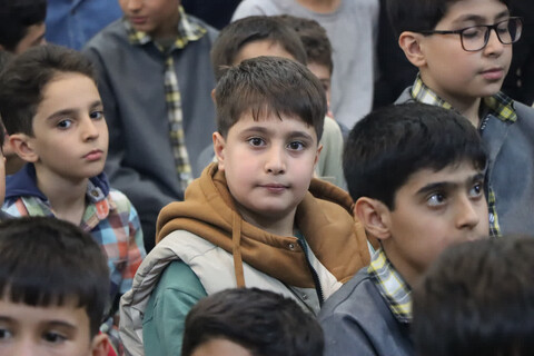 تصاویر |حضور نماینده ولی فقیه در استان زنجان در جمع اولیای و دانش آموزان مدارس امین زنجان